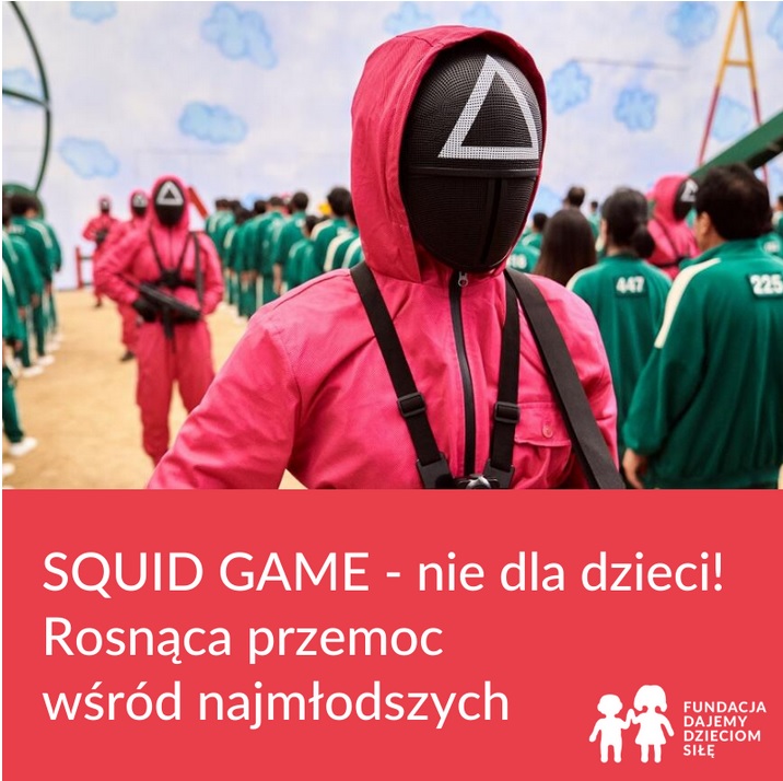 Squid game serial nie dla dzieci